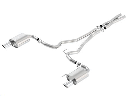 Borla 2.25" ATAK Catback Exhaust (2015-2023 Mustang Ecoboost) 140585