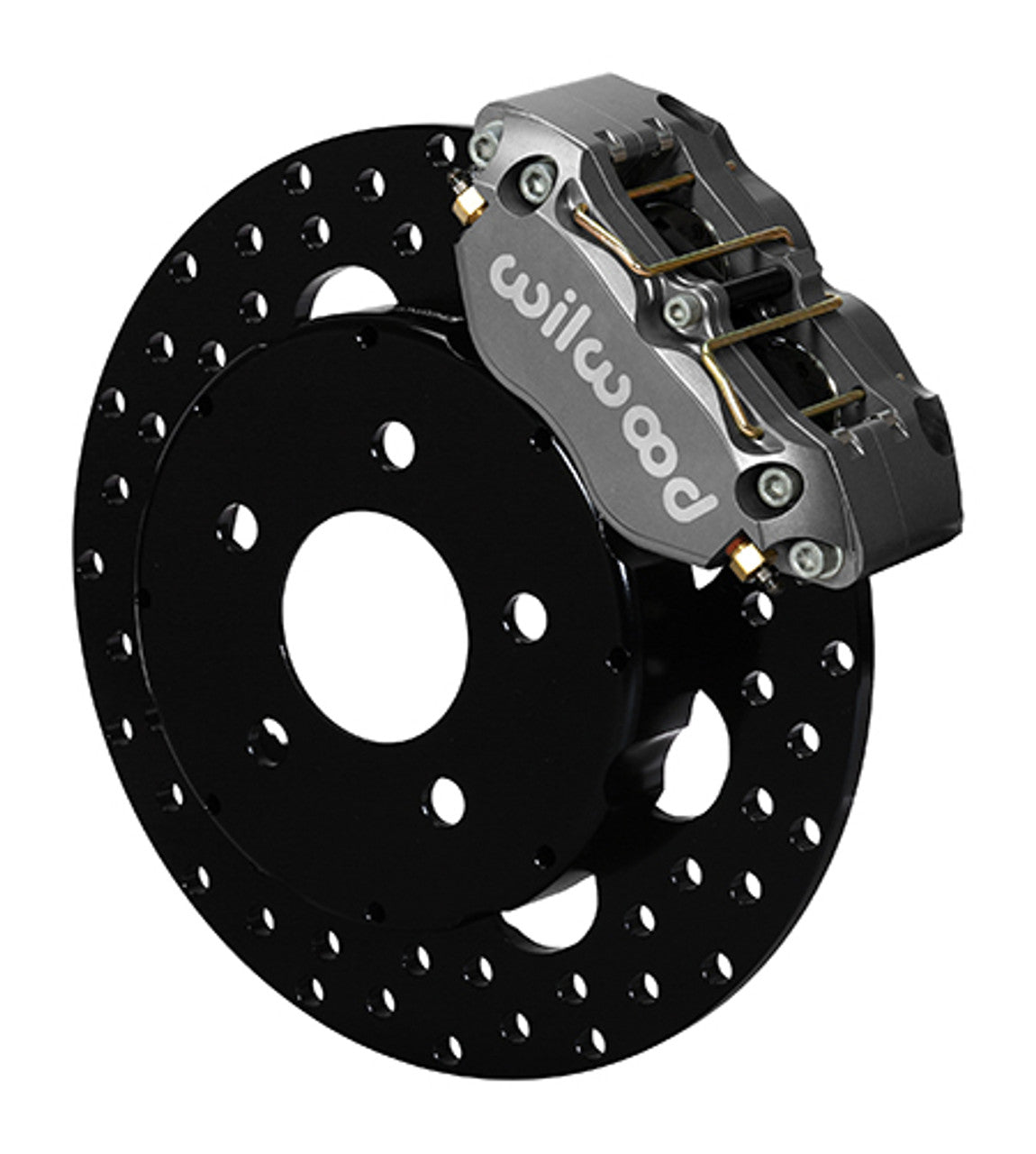 Wilwood Dynapro Radial Front Drag Brake Kit 11.75" Drilled Anodize (94-04 Mustang) 140-10015-D