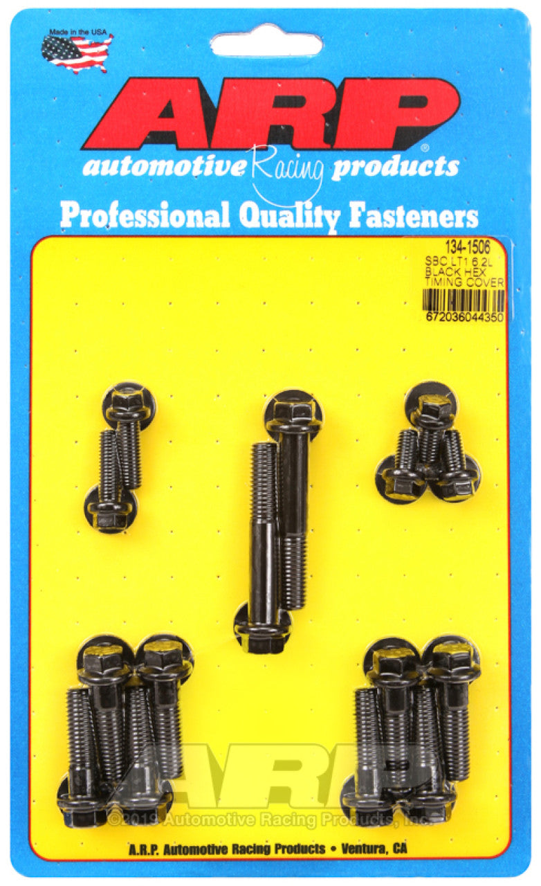 ARP SBC LT1 6.2L Hex Timing Cover Bolt Kit - 134-1506