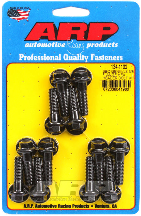 ARP Chevy LS 3/8in Flange Hex Header Bolt Kit - 134-1102