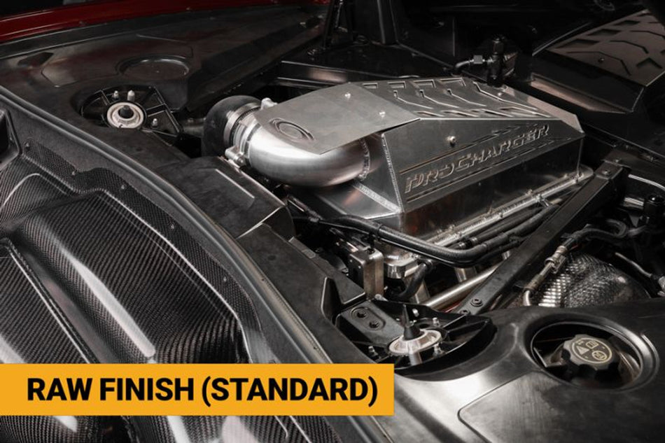 Procharger Supercharger Stage II Intercooled Tuner Kit w/ P-1SC-1 Low Profile (2020 - 2025 Corvette C8 Stingray) 1KC602-SCI