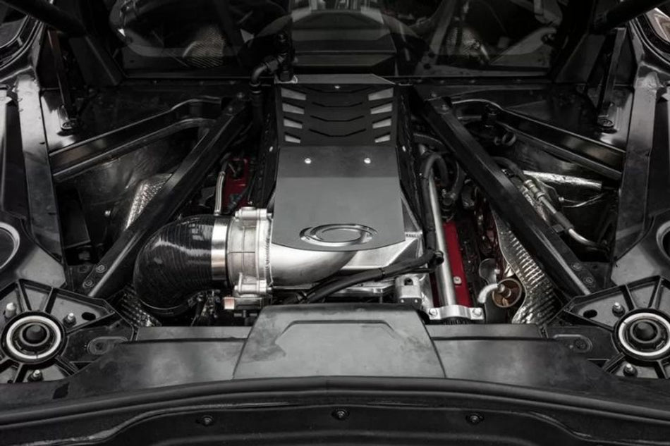 Procharger Supercharger High Output Intercooled System w/ P-1SC-1 Low Profile (2020 - 2025 Corvette C8 Stingray) 1KC512-SCI