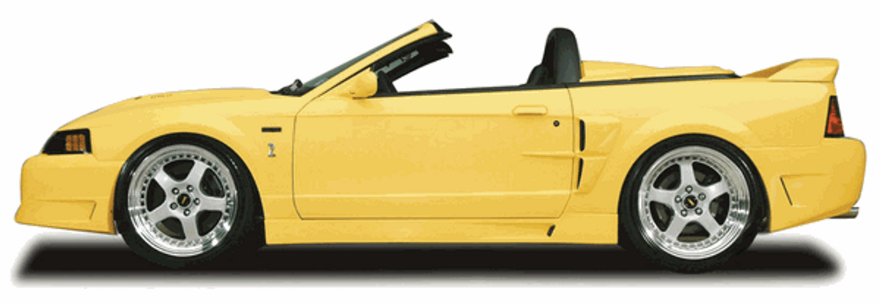 Cervinis Stalker Side Scoops (99-04 Mustang) 4358