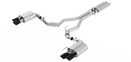Borla 2018-2023 Ford Mustang GT 5.0L AT/MT ECE Approved Cat-Back Exhaust w/ Active Valve - 1014046BC