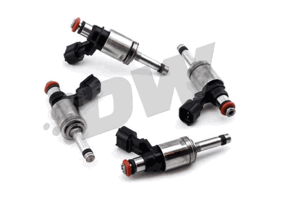 DeatschWerks Fuel Injectors 1700cc Set of 4 (2015-2023 Mustang 2.3T/13-16 Focus ST/RS) 19S-01-1700-4