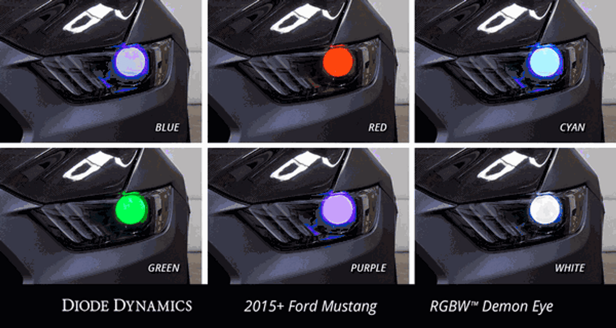 Diode Dynamics Demon Eye Brackets (15-17 Mustang) DD4054