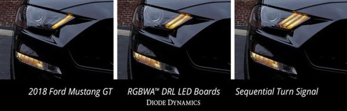 Diode Dynamics LED Boards RGBWA (2018-2023 Mustang) DD2243