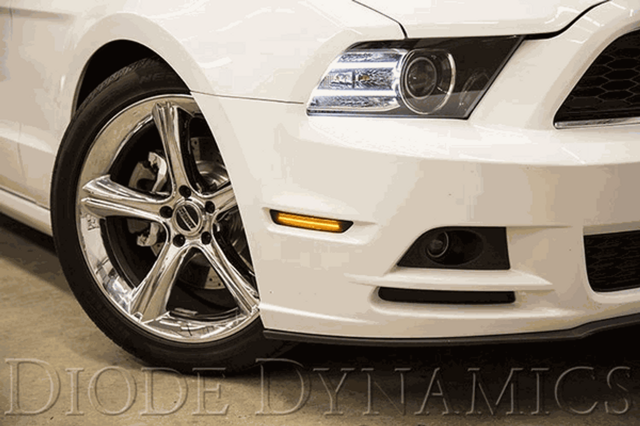 Diode Dynamics LED Sidemarkers Clear (10-14 Mustang) DD5058