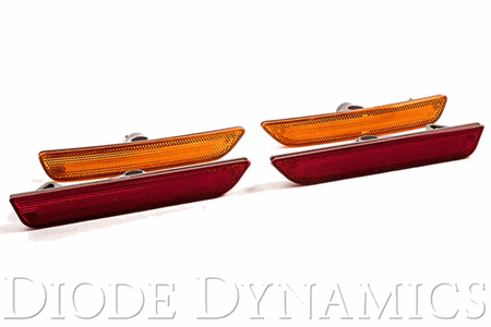 Diode Dynamics LED Sidemarkers Red (10-14 Mustang) DD5059