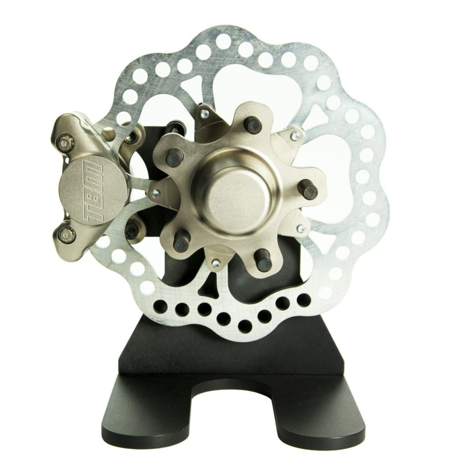 TBM Brakes Front Brake Kit 5 On 4.50 Hub (87-93 Mustang w/ V8 spindles)001-0200