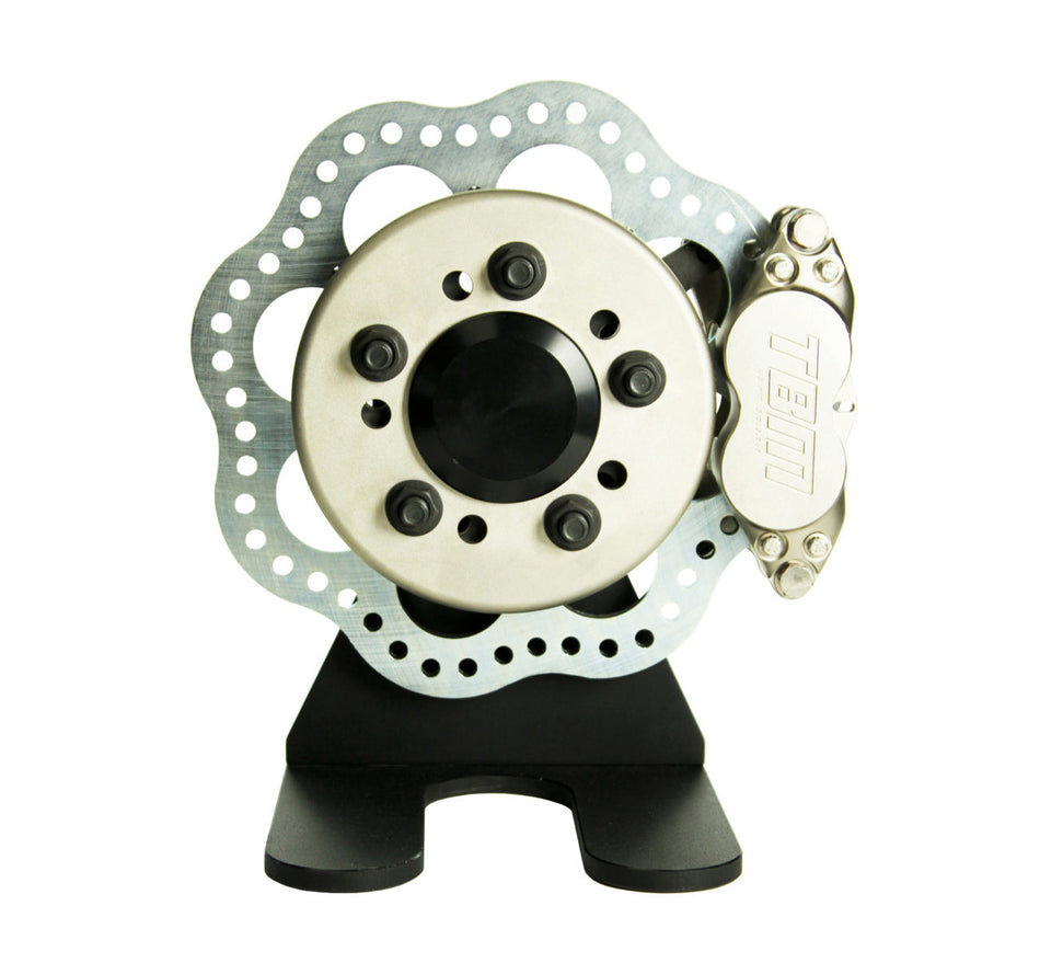 TBM Brakes Rear Drag Racing Brake Kit (05-14 Mustang w/Oem Ends Using Strange C-clip Eliminator Kit) 001-0242