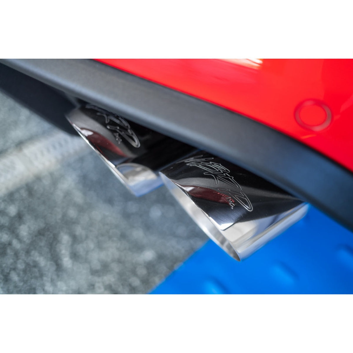 MBRP Pro Series 3" Cat Back Exhaust Quad Polished Tips Street (2018-2023 Mustang GT) S7205304