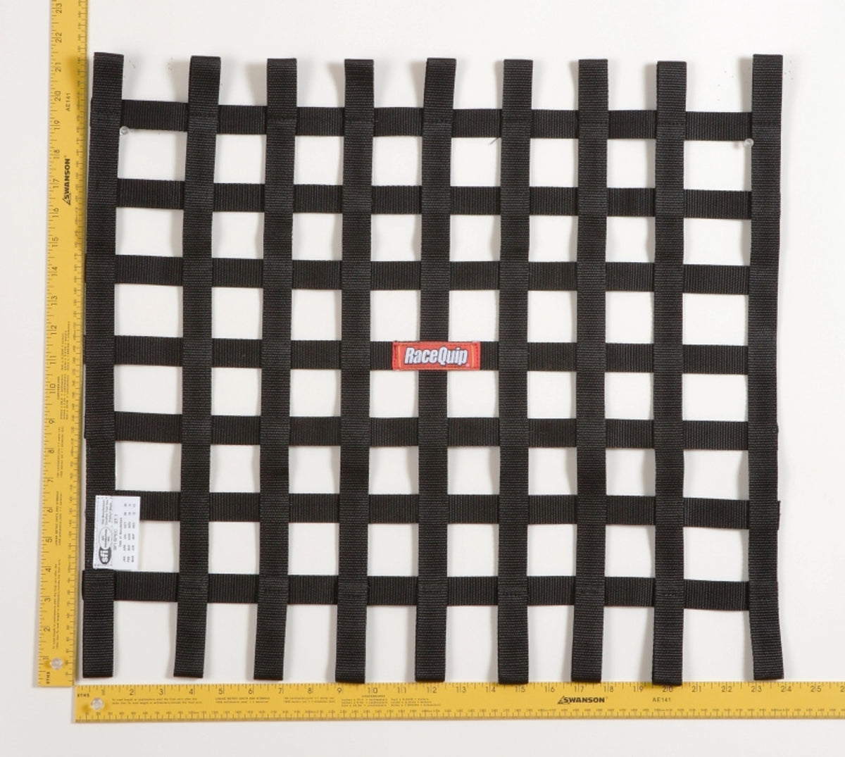 RaceQuip Black 21 X 24 SFI Ribbon Net - 726007