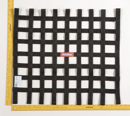 RaceQuip Black 21 X 24 SFI Ribbon Net - 726007