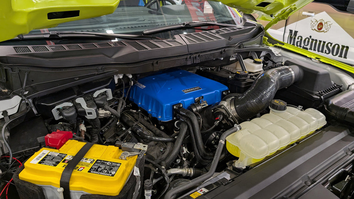 Magnuson TVS2650 Supercharger System (2024 - 2026 F150 5.0L) 01-26-50-150-BL