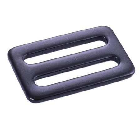 RaceQuip 2 In. Wide 3 Bar Slide Seat Belt Adjuster & Mounting Hardware / Forged Steel - Black - 700985