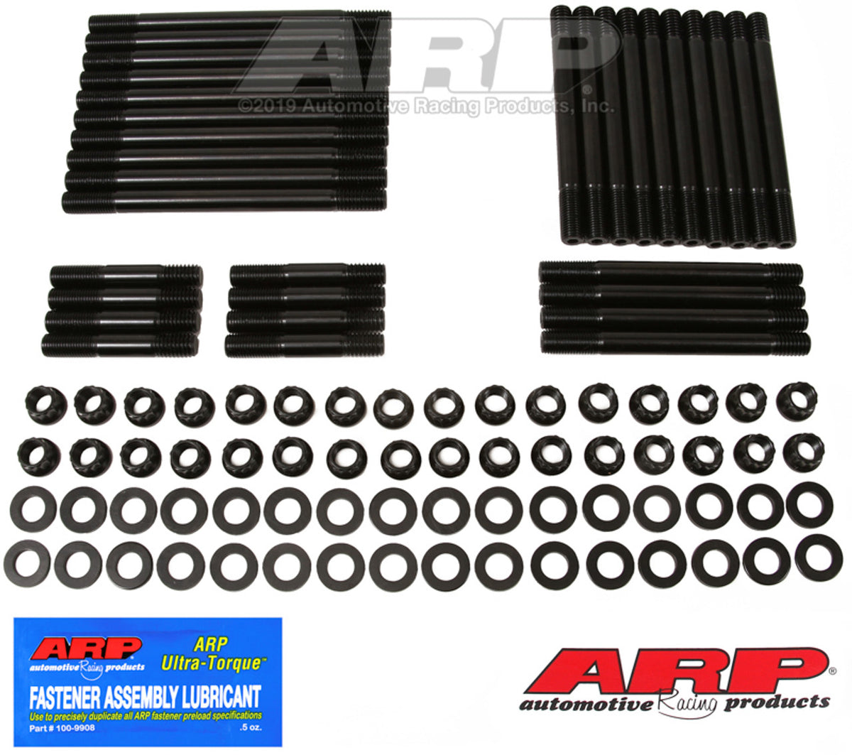 ARP Chevy Big Block MKIV w/ Merlin Heads 10 long Exhaust Stud 12pt Head Stud Kit - 235-4325