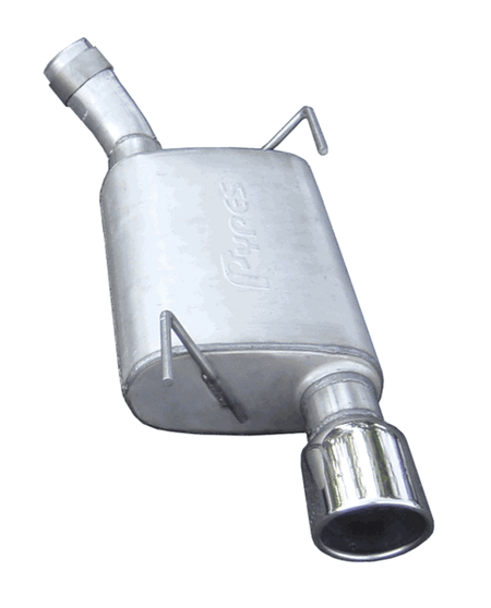 Pypes Axle Back Exhaust Kit w/ 4" Tip & Violator Muffler (2005 - 2010 Mustang V6) SFM67