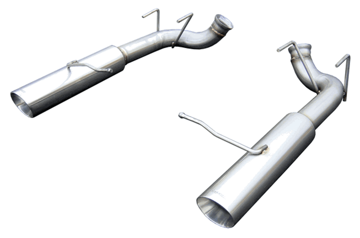 Pypes Axle Back Pype Bomb Exhaust System Stainless (2011 - 2014 Mustang V6) SFM79MS
