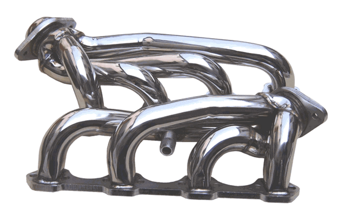 Pypes Short Tube Shorty Headers Stainless (1994 - 1995 Mustang GT) HDR52S