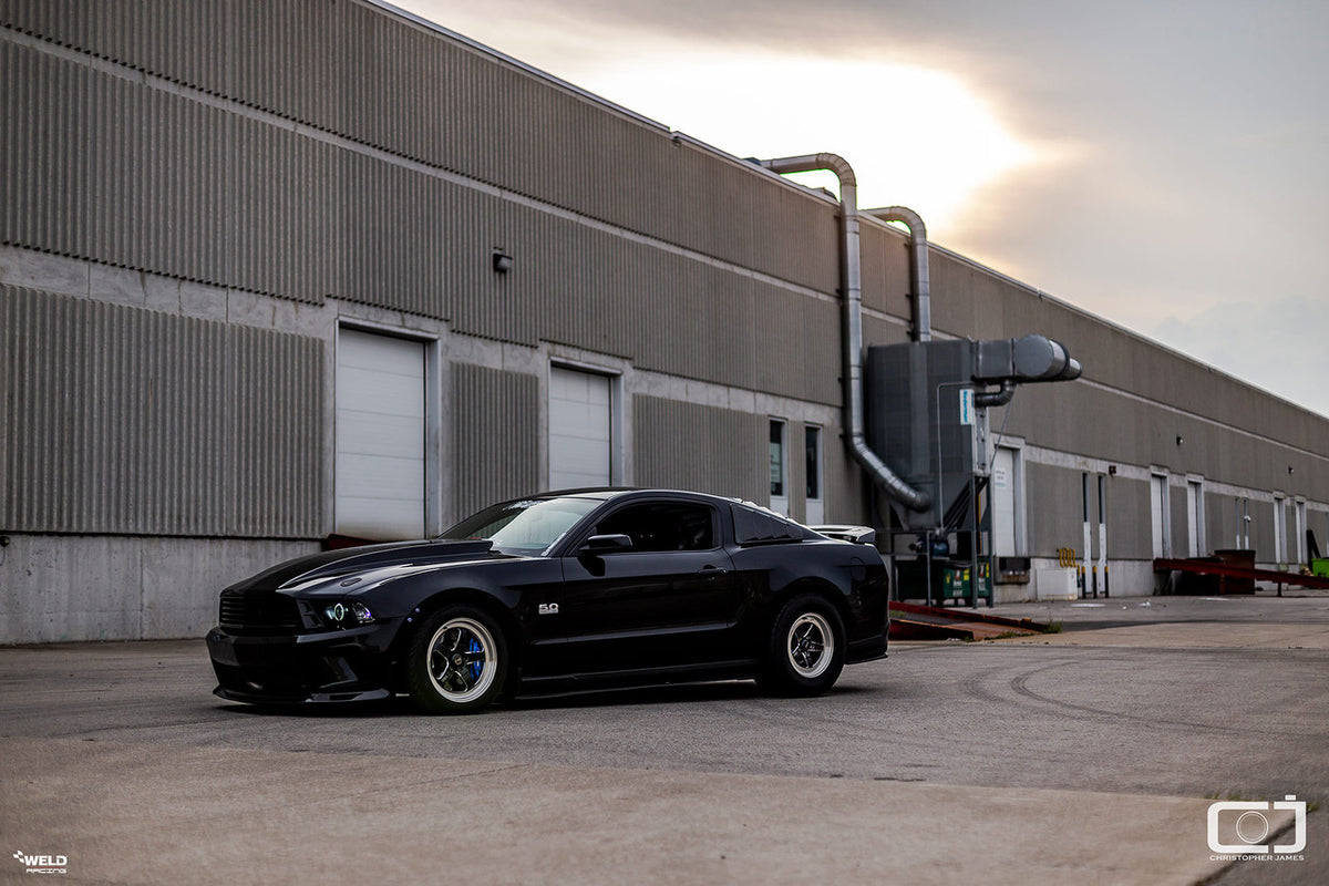 Weld 20x9 RT-S S71 Front Wheel Black (2011-2023 Mustang GT / 2006-2014 GT500 / 2024 Mustang) 71HB0090A63A