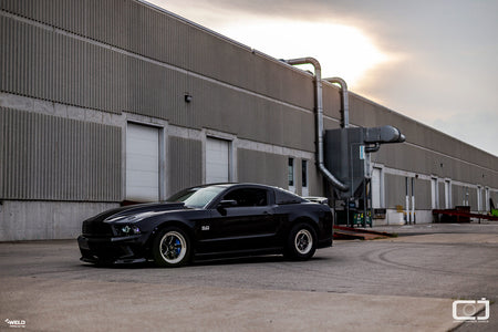 Weld 20x9 RT-S S71 Front Wheel Black (2011-2023 Mustang GT / 2006-2014 GT500 / 2024 Mustang) 71HB0090A63A