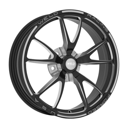 Weld 18x6 Full Throttle 1-Pc Frontrunner 5x120 BP 2.7 BS Black (20-21 Corvette/10-20 Camaro) 82B1806255