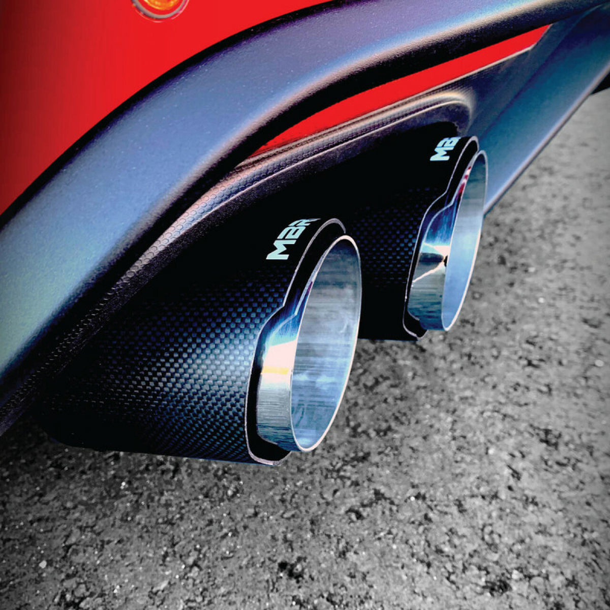 MBRP Pro Series 3" Catback Active Exhaust w/Carbon Fiber Tips (2018-2023 Mustang GT) S72093CF
