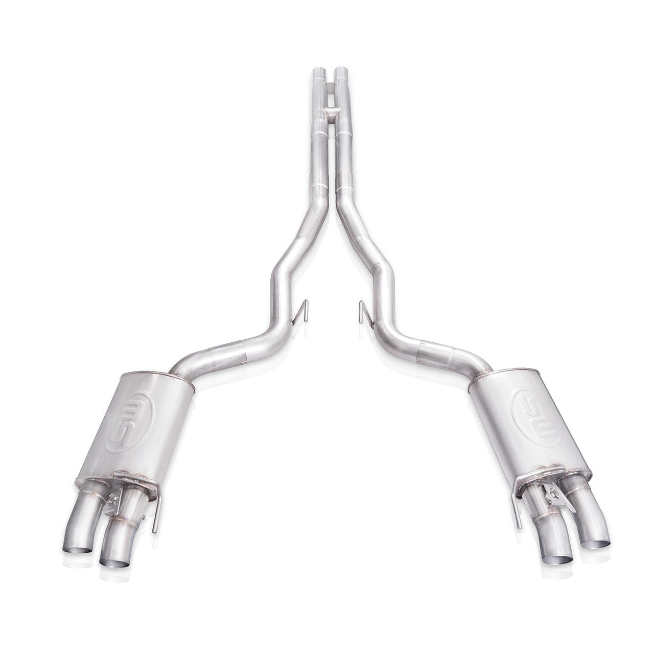 Stainless Works Redline Catback Exhaust & H-Pipe Performance Connect (2015 - 2020 Shelby GT350) GT350CBHPCR