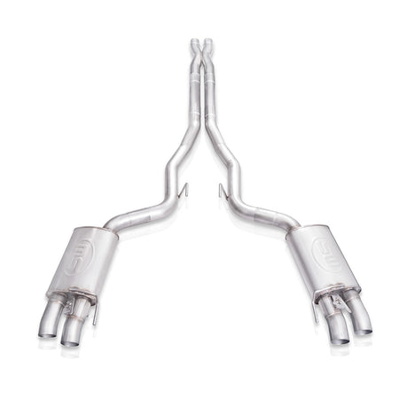 Stainless Works Redline Catback Exhaust & X-Pipe Performance Connect (2015 - 2020 Shelby GT350) GT350CBXPCR