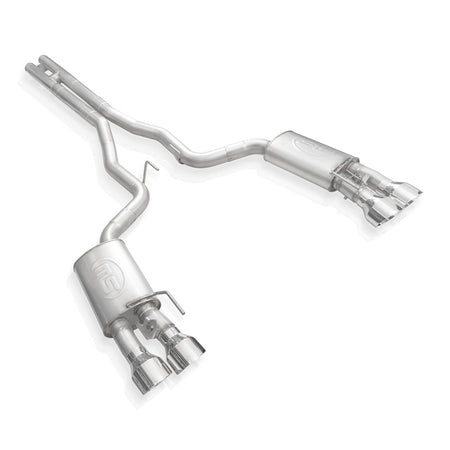 Stainless Works Legend Catback Exhaust & H-Pipe Factory Connect w/ Polished Tips (2020 - 2022 Shelby GT500) GT500CBHFCL