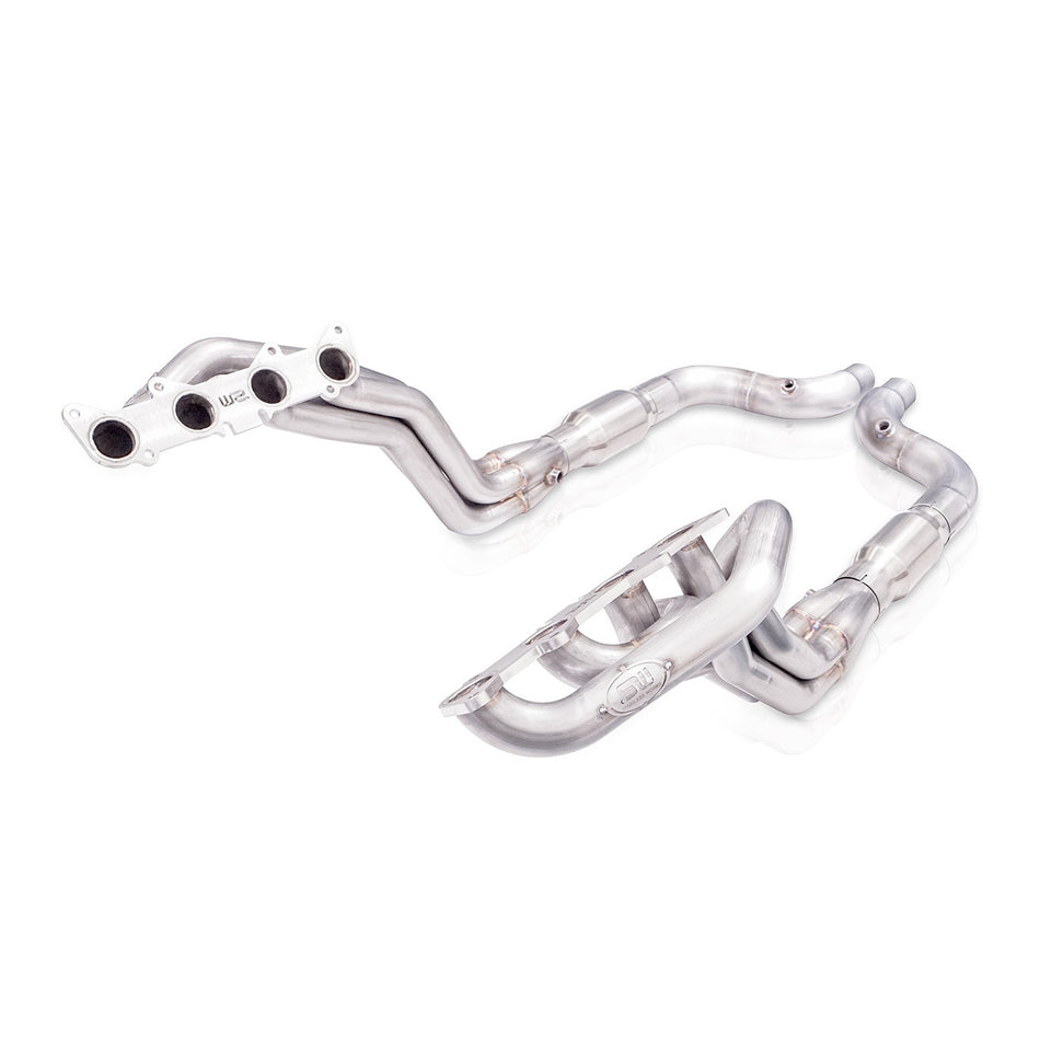 Stainless Works 1-7/8" Long Tube Headers w/ High-Flow Cats (2020 - 2022 Shelby GT500) GT500188HCAT