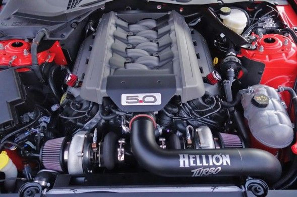 Hellion Twin Turbo Top Mount System (2015-2017 Mustang GT) HT-1517GT-TT