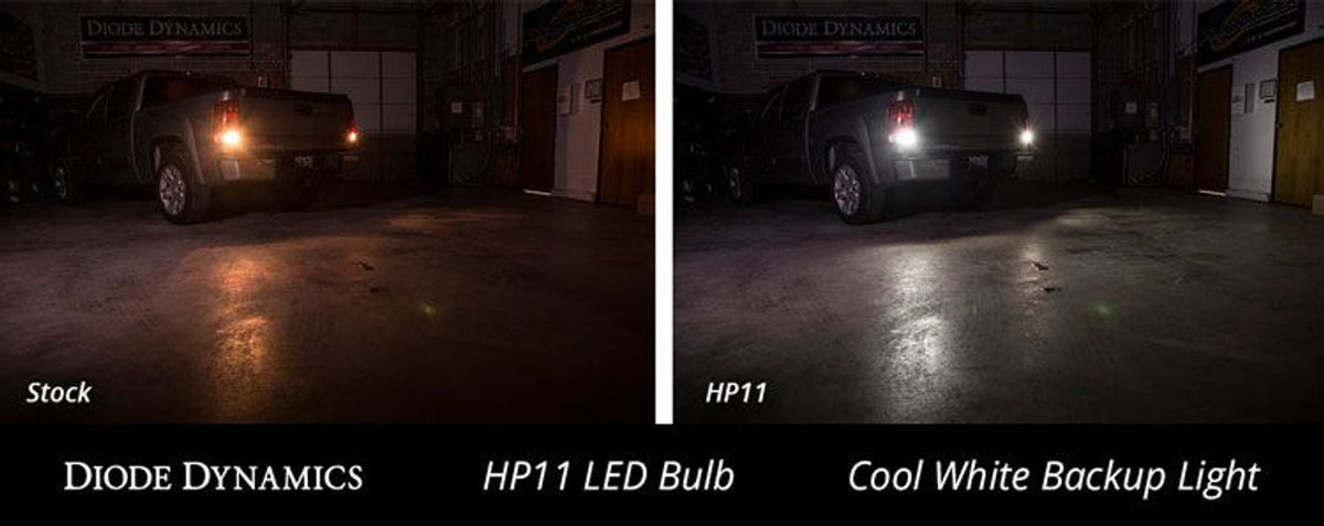 Diode Dynamics 3157 HP11 Backup LED Bulb Single Cool White (2015 - 2023 Mustang) DD0052S