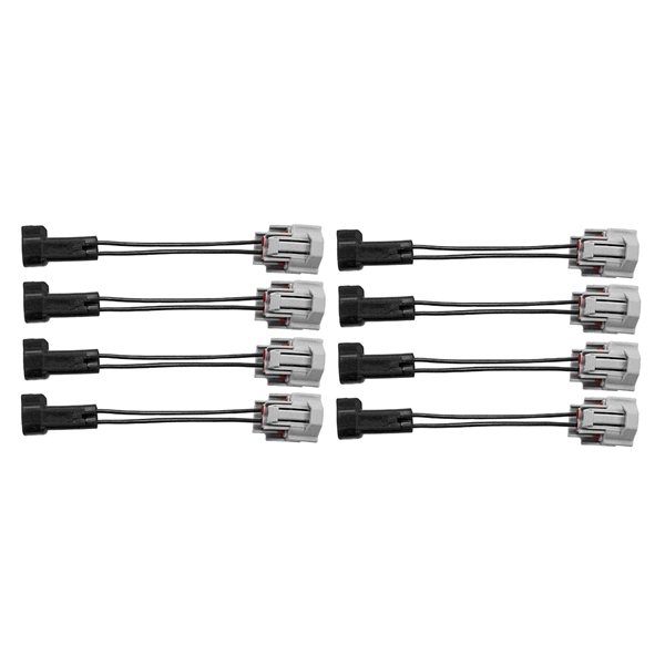 Injector Dynamics Injector Adapters DENSO-USCAR Qty 8 (1999 - 2014 Mustang/GT500) 90.7