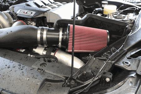 JLT Blow Through Air Box w/ Cotton Cleanable Filter NO Tune Required (2015 - 2020 Mustang GT with Vortech / Paxton) JLTAB-FMGPV-15