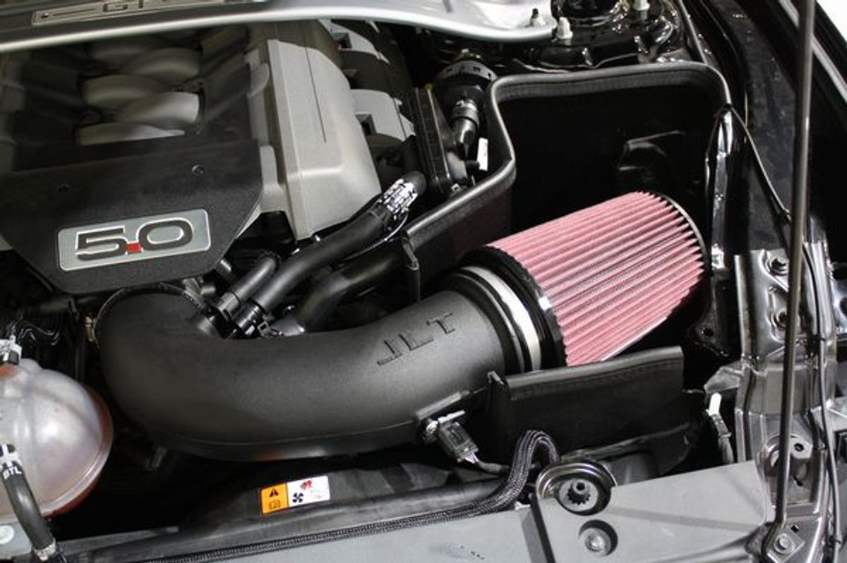 JLT Cold Air Intake w/ Red Filter Tune Required (2015 - 2017 Mustang GT) CAI-FMG-15