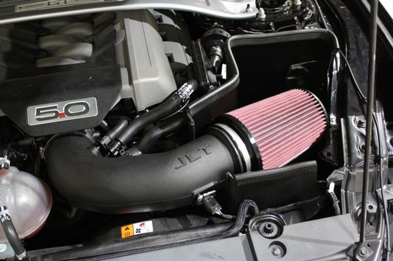 JLT Cold Air Intake w/ Red Filter Tune Required (2015 - 2017 Mustang GT) CAI-FMG-15