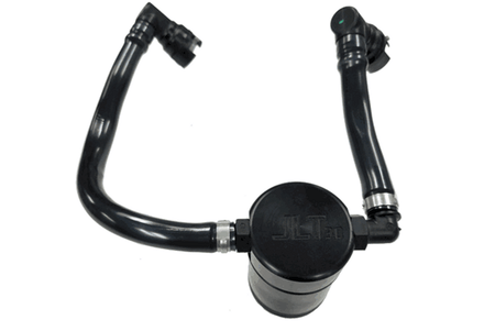 J&L Oil Separator 3.0 Passenger Black (2018-2023 Mustang GT/Bullitt) 3024P-B