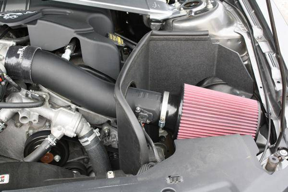 JLT Cold Air Intake Kit Black Textured (11-14 Mustang V6) CAI-FMV6-11