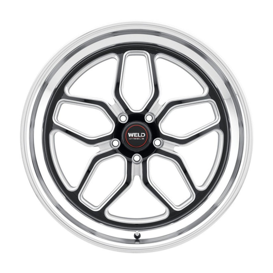 Weld 20x9 Laguna Wheel 5x114.3 ET 29 BS 6.125 Gloss Black (2015-2023 Mustang / 2024 Mustang) S10709065P29