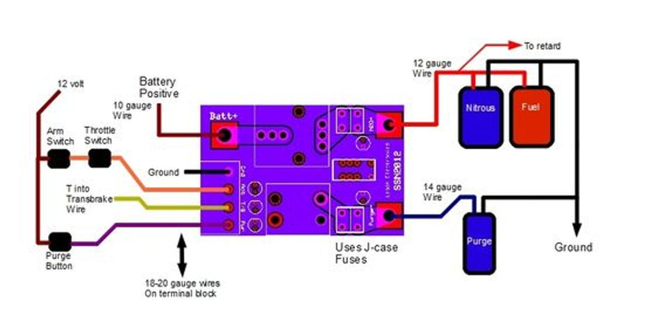 Leash Electronics Single Stage Nitrous Board