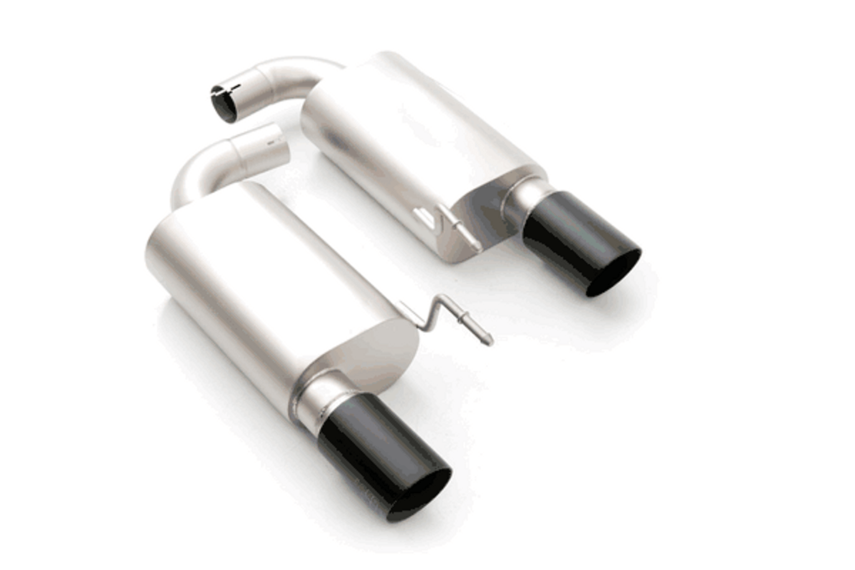LTH 2.75" Full Cat Back Exhaust Black Tips (2015-2017 Mustang GT / 2024 Mustang GT) FDCB00002B