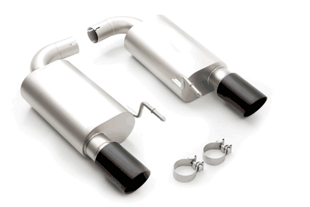 LTH 2.75" Axle Back Exhaust Black Tips (2015-2017 Mustang GT / 2024 Mustang GT) FDAB00004B
