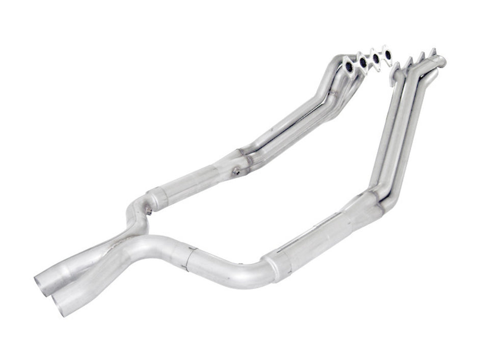 Stainless Works 1-3/4" Catted Long Tube Header Kit w/ X-Pipe (2005 - 2010 Mustang GT) M05H175X