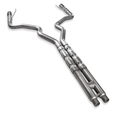 Stainless Works Catback Exhaust Retro Series w/ H-Pipe 2.5" Muffler Core Factory Connect (2015 - 2017 Mustang GT) M15CB