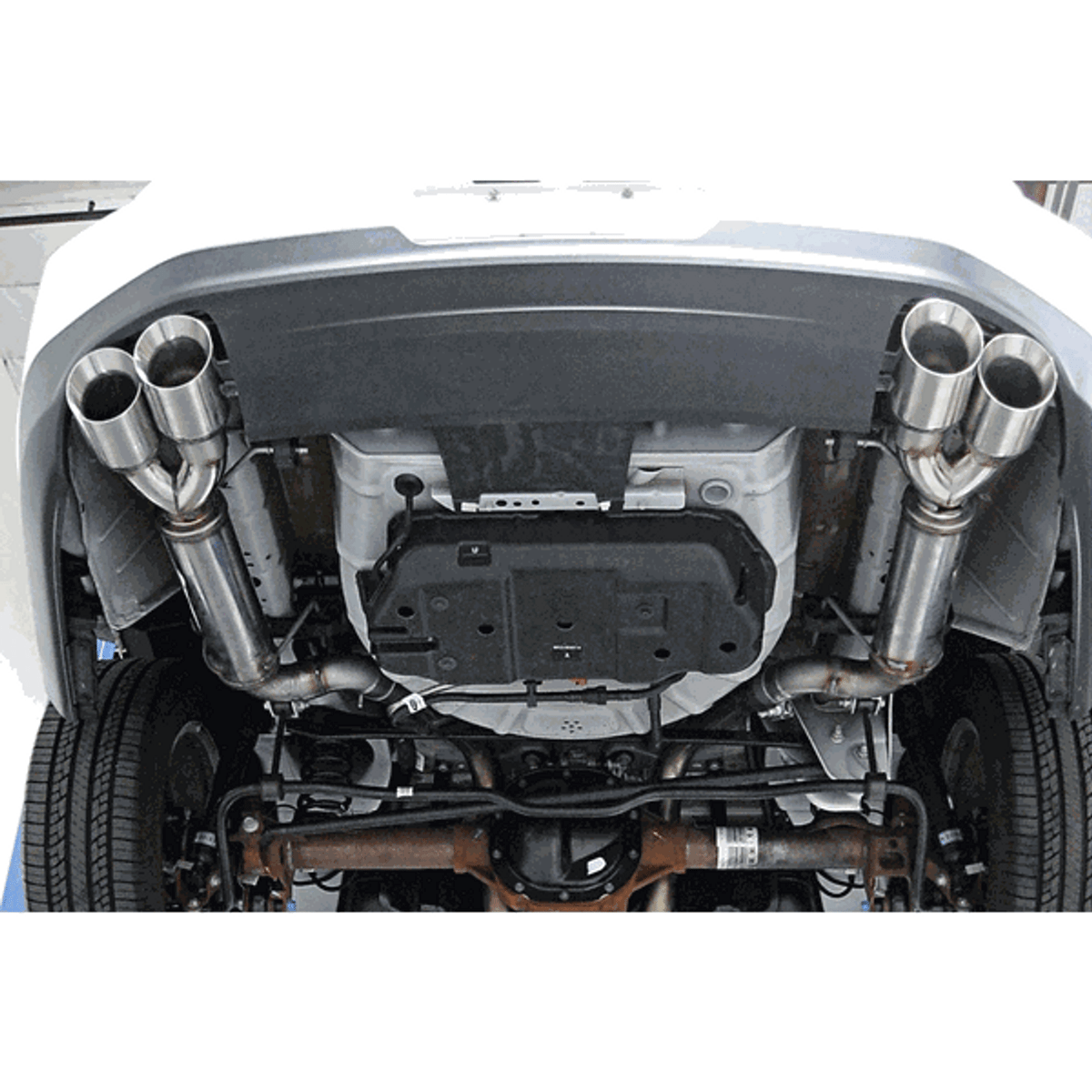 Magnaflow Axle-Back Quad Tip Exhaust Competition Series (11-12 Mustang GT) 15077
