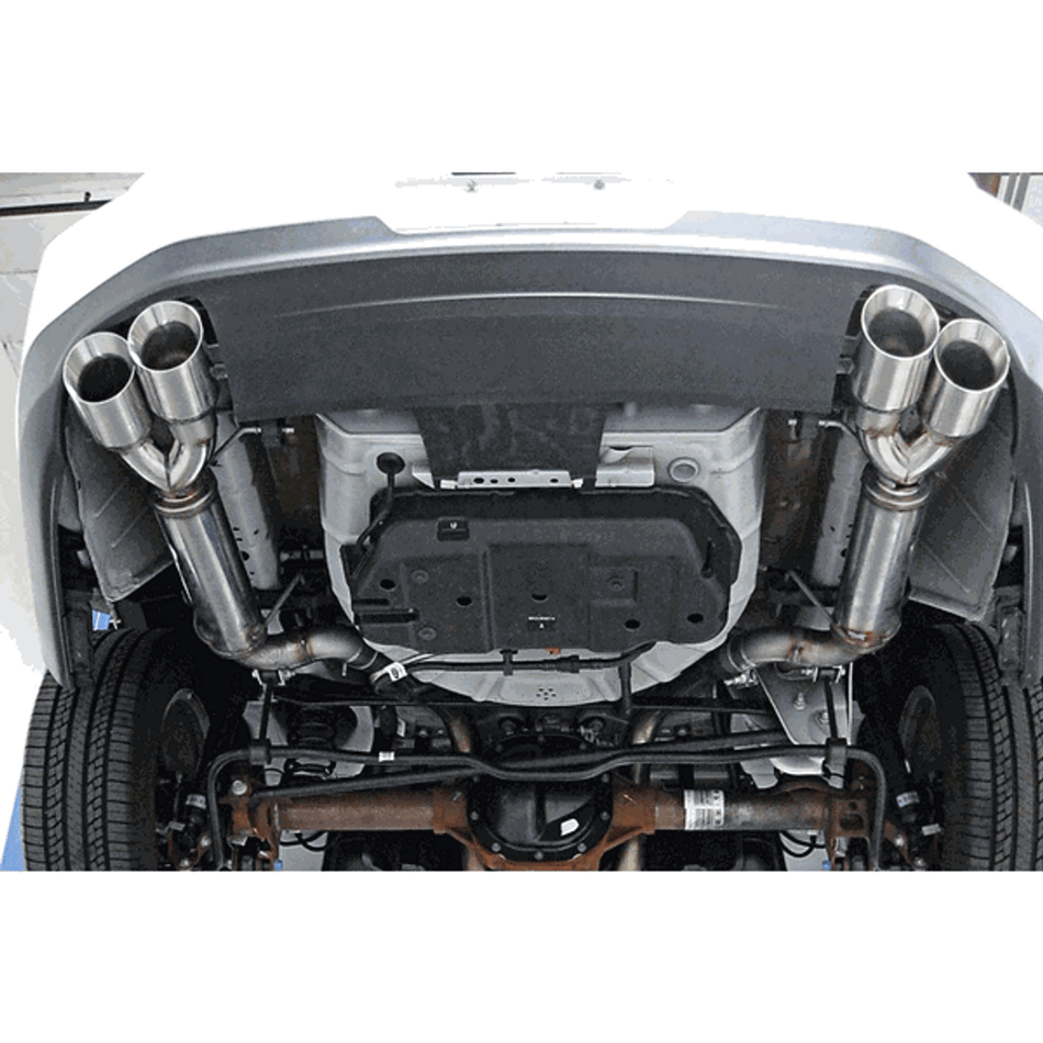 Magnaflow Axle-Back Quad Tip Exhaust Competition Series (11-12 Mustang GT) 15077