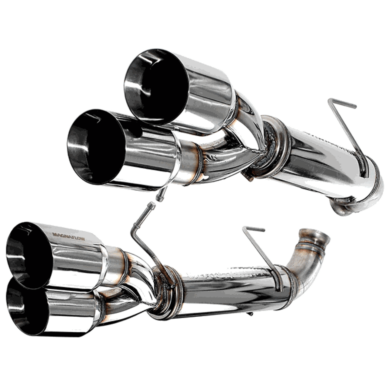 Magnaflow Axle-Back Quad Tip Exhaust Competition Series (11-12 Mustang GT) 15077