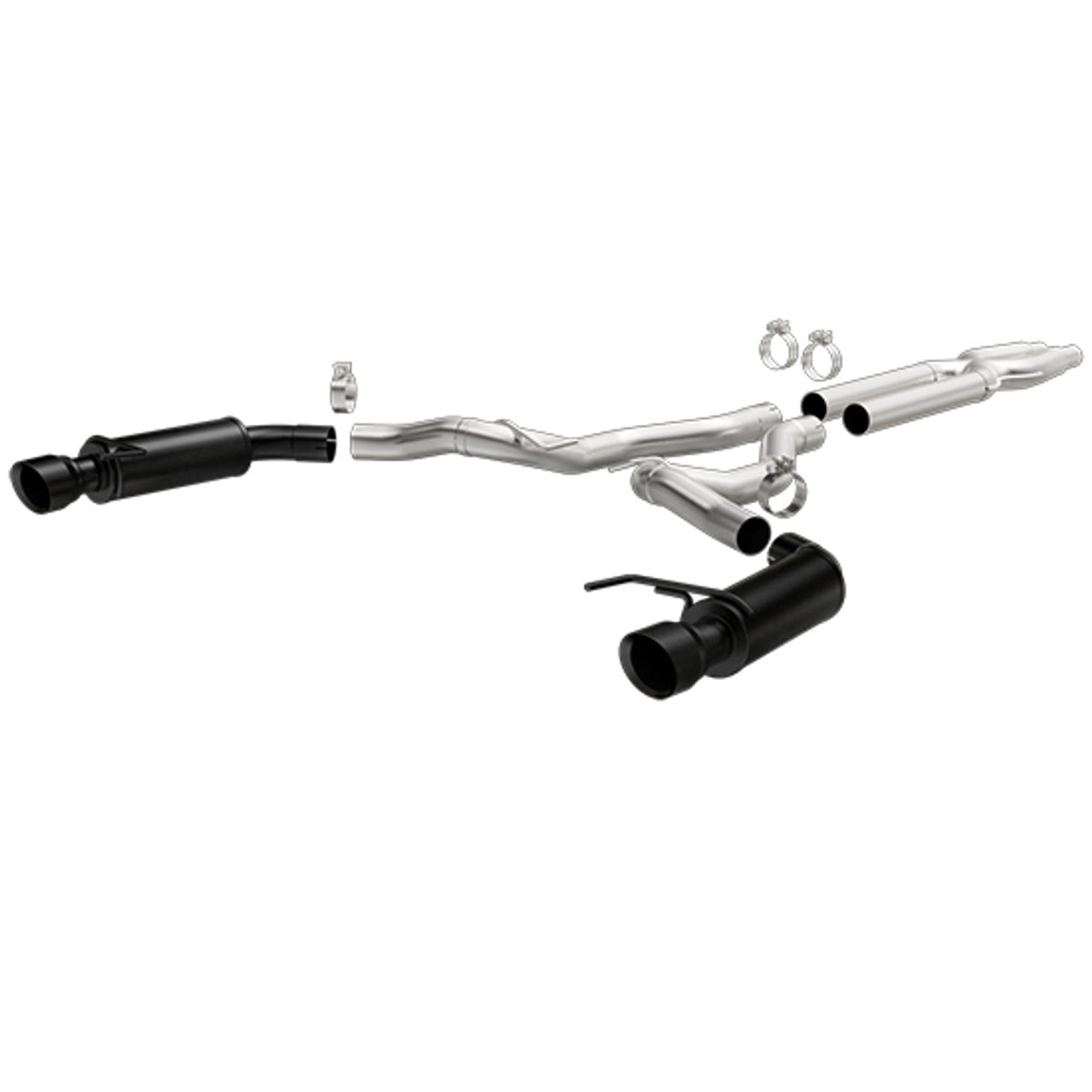 Magnaflow Competition Catback Exhaust Black (2015-2017 Mustang GT / 2024 Mustang GT) 19254
